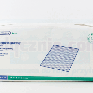 Kompres gazowy niejałowy 10*20cm 100szt 17N 8W